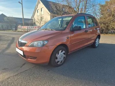 Gebraucht Mazda 2 Exclusive 80 PS (58 kW) 2003 Orange Kleinwagen