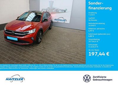 Gebraucht VW Taigo Style 150 PS (110 kW) 2022 Kings red metallic (metallic) SUV