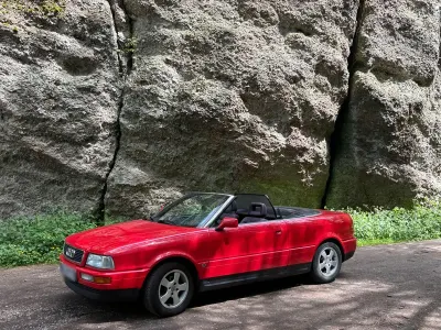Gebraucht Audi Cabriolet Sport 136 PS (100 kW) 1991 Rot Cabrio