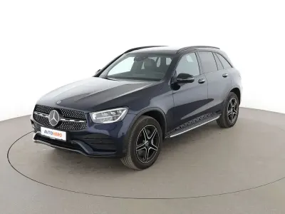 Gebraucht Mercedes GLC300e AMG line 122 PS (89 kW) 2021 Blau SUV