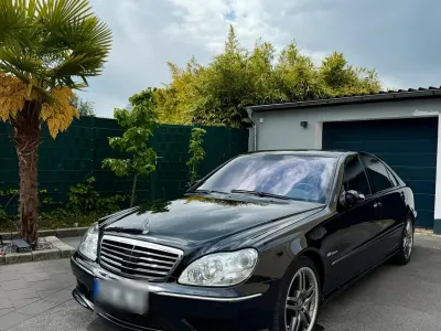 Używany Mercedes S65 AMG AMG 612 KM (450 kW) 2004 Czarny Sedan/Limuzyna