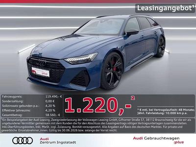 Second-hand Audi RS6 Performance 630 CP (463 kW) 2025 Albastru Break