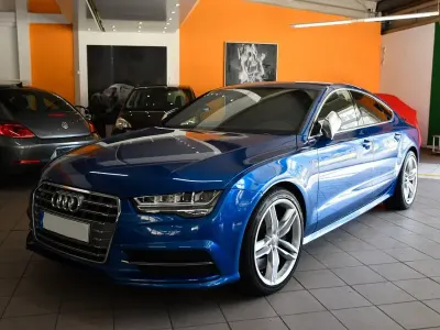 Gebraucht Audi S7 Sportback Sport 450 PS (330 kW) 2017 Blau Kleinwagen