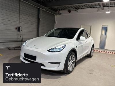 Weiß Gebraucht 2022 Tesla Model Y Long Range AWD SUV | 33.400 € (Fairer Preis)