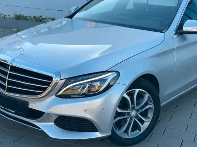 Brugt Mercedes C180 Exclusive 156 HK (114 kW) 2014 Sølv Sedan