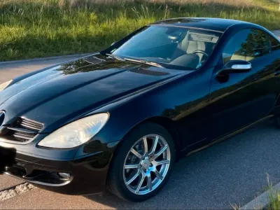 Gebraucht Mercedes SLK200 160 PS (117 kW) 2006 Schwarz Cabrio