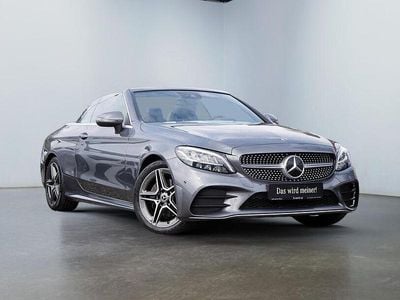 Usata Mercedes C220 AMG 194 CV (142 kW) 2020 Grigio Cabrio