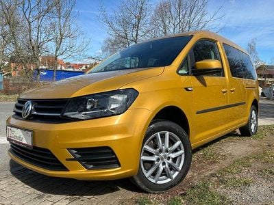Usata VW Caddy Maxi Trendline 102 CV (75 kW) 2020 Giallo Monovolume
