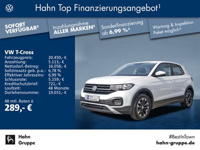 gebraucht VW T-Cross - 1.0TSI DSG Klima Sitzh PDCv/h