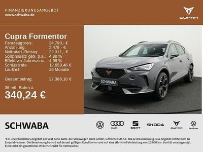 Graphene grau Gebraucht 2022 Cupra Formentor SUV | 24.790 € (Guter Preis)