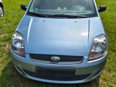 Gebraucht Ford Fiesta 68 PS (50 kW) 2008 Blau Kleinwagen