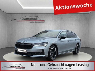Neu Skoda Superb 193 PS (141 kW) 2025 Aluminum silber Kombi