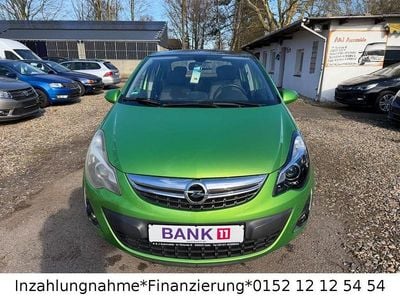 Gebraucht Opel Corsa Innovation 87 PS (63 kW) 2014 Grün Kleinwagen