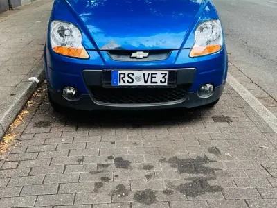 Gebraucht Chevrolet Matiz 66 PS (48 kW) 2009 Blau Kleinwagen