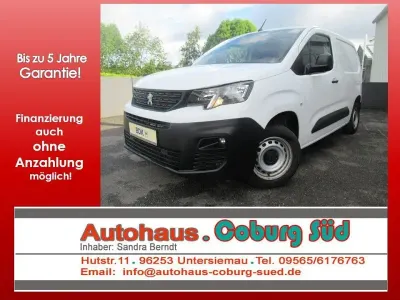 Gebraucht Peugeot Partner Premium 102 PS (75 kW) 2022 Weiß Van / Kleinbus