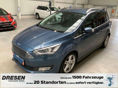 Usata Ford Grand C-Max Titanium 125 CV (91 kW) 2018 Blu Monovolume