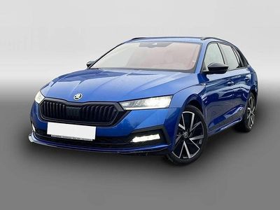 Gebraucht Skoda Octavia SportLine 150 PS (110 kW) 2022 Blau Kombi