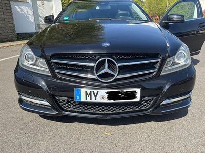 Usata Mercedes C250 204 CV (150 kW) 2011 Nero Coupé