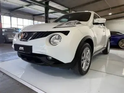 Gebraucht Nissan Juke Acenta 116 PS (85 kW) 2014 Weiß SUV