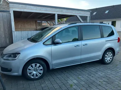 Gebraucht VW Sharan 190 PS (139 kW) 2010 Silber Van / Kleinbus