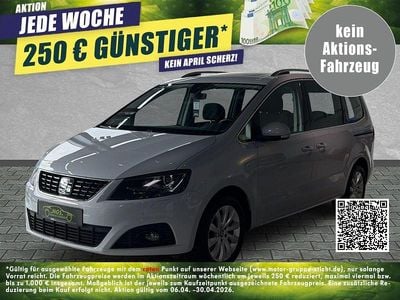 Gebraucht Seat Alhambra Style 150 PS (110 kW) 2020 White silber Van / Kleinbus