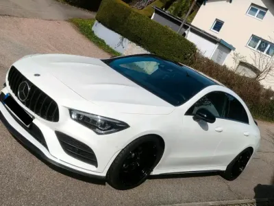 Brugt Mercedes CLA180 AMG 116 HK (85 kW) 2020 Hvid Sedan