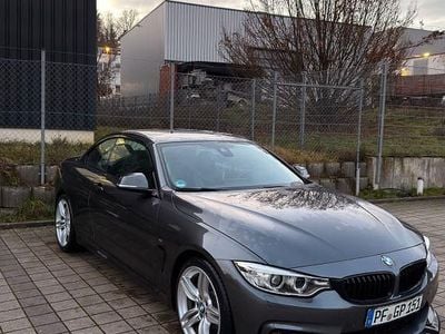 Silber Gebraucht 2017 BMW 430 Cabriolet M Sport Cabrio | 28.900 € (Etwas zu teuer)