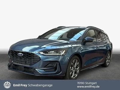 Gebraucht Ford Focus ST-Line X 125 PS (91 kW) 2023 Chrome blue metallic Kombi