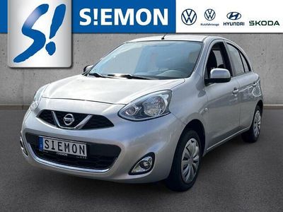 Usata Nissan Micra Acenta 80 CV (58 kW) 2017 Argento Utilitaria