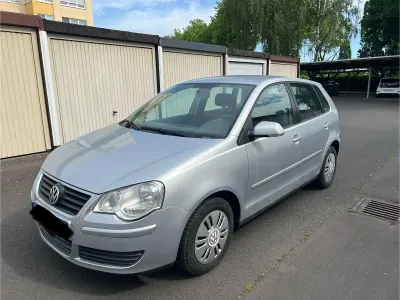 Gebraucht VW Polo Comfortline 80 PS (58 kW) 2007 Silber Kleinwagen