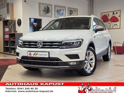 Gebraucht VW Tiguan Allspace Highline 150 PS (110 kW) 2021 Weiß SUV