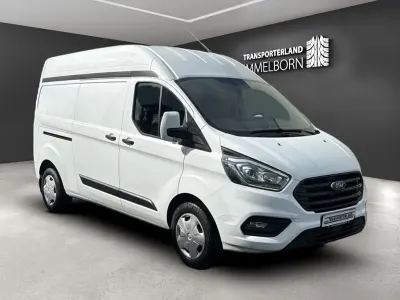 Gebraucht Ford Transit Custom Trend 131 PS (96 kW) 2021 Weiß Van / Kleinbus