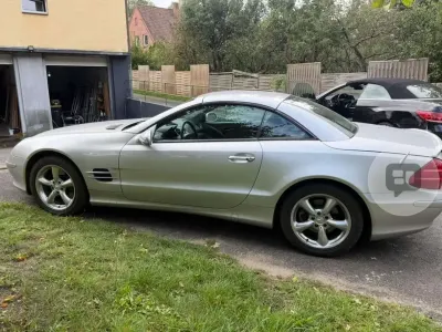 Gebraucht Mercedes SL500 306 PS (225 kW) 2002 Silber Cabrio