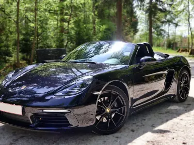 Occasion Porsche Boxster 299 PK (219 kW) 2021 Zwart Cabriolet