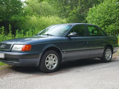 Gebraucht Audi 100 133 PS (97 kW) 1991 Blau Limousine