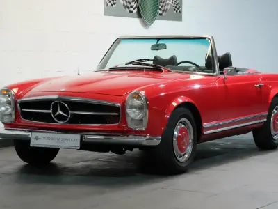 Gebraucht Mercedes 230 150 PS (110 kW) 1964 Rot Cabrio