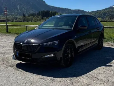 Gebraucht Skoda Scala Monte Carlo 110 PS (80 kW) 2021 Schwarz Kleinwagen