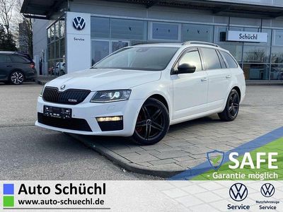 Gebraucht Skoda Octavia RS 184 PS (135 kW) 2015 Weiß Kleinwagen