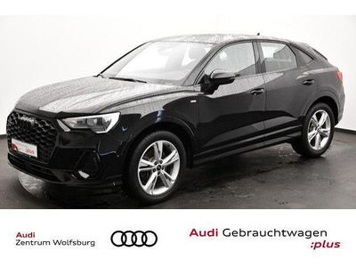Mythosschwarz metallic Gebraucht 2021 Audi Q3 Sportback S-Line SUV | 37.180 € (Teuer)