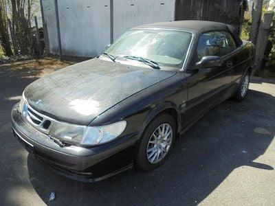 Usata Saab 9-3 Cabriolet 150 CV (110 kW) 2003 Nero Cabrio