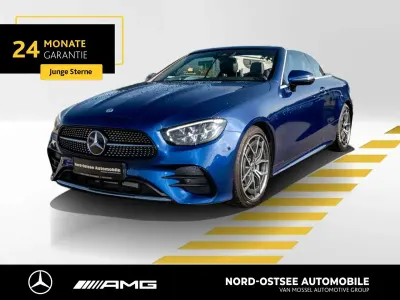 Gebraucht Mercedes E200 AMG 197 PS (144 kW) 2021 Blau Cabrio
