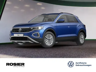 Gebraucht VW T-Roc Life 116 PS (85 kW) 2022 Blau / ravennablau SUV