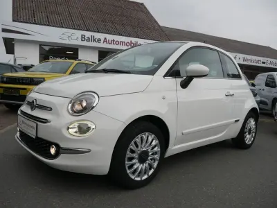 Gebraucht Fiat 500 Lounge 69 PS (50 kW) 2016 Gelato weiss Kleinwagen