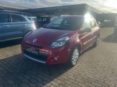 Gebraucht Renault Clio GrandTour Dynamique 75 PS (55 kW) 2009 Rot Kombi