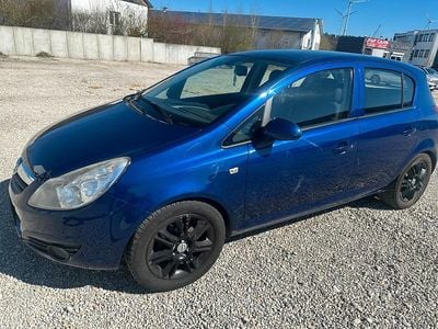 Gebraucht Opel Corsa 60 PS (44 kW) 2008 Blau Kleinwagen