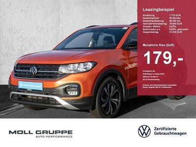 Gebraucht VW T-Cross Active 110 PS (80 kW) 2022 Orange SUV