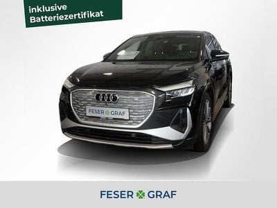 Mythosschwarz metallic Gebraucht 2022 Audi Q4 Sportback e-tron Ambiente SUV | 30.740 € (Guter Preis)