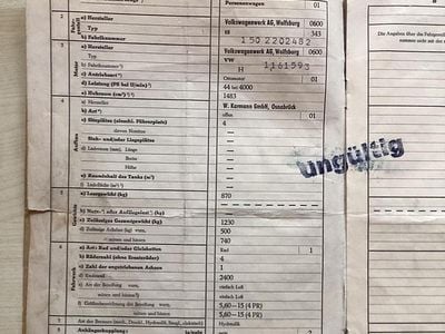 Rot Gebraucht 1970 VW Type 3 Cabrio | 14.000 €