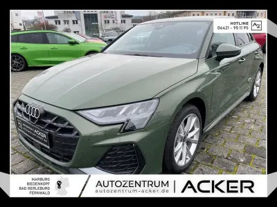 Nowe Audi A3 S-Line 150 KM (110 kW) 2025 Zielony Sedan/Limuzyna
