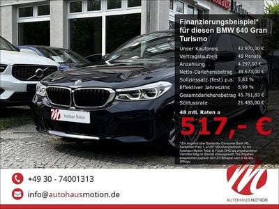 Gebraucht BMW 640 M Sport 320 PS (235 kW) 2020 Carbonschwarz metallic Coupé